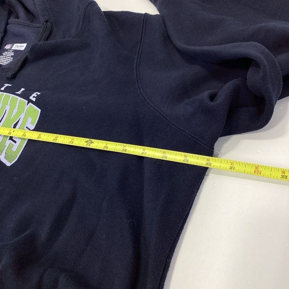 Seattle Seahawks Hoodie NFL Team Apparel V Neck 3X - Picture 6 of 6